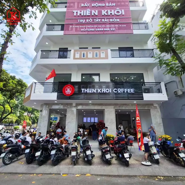 Không gian cafe